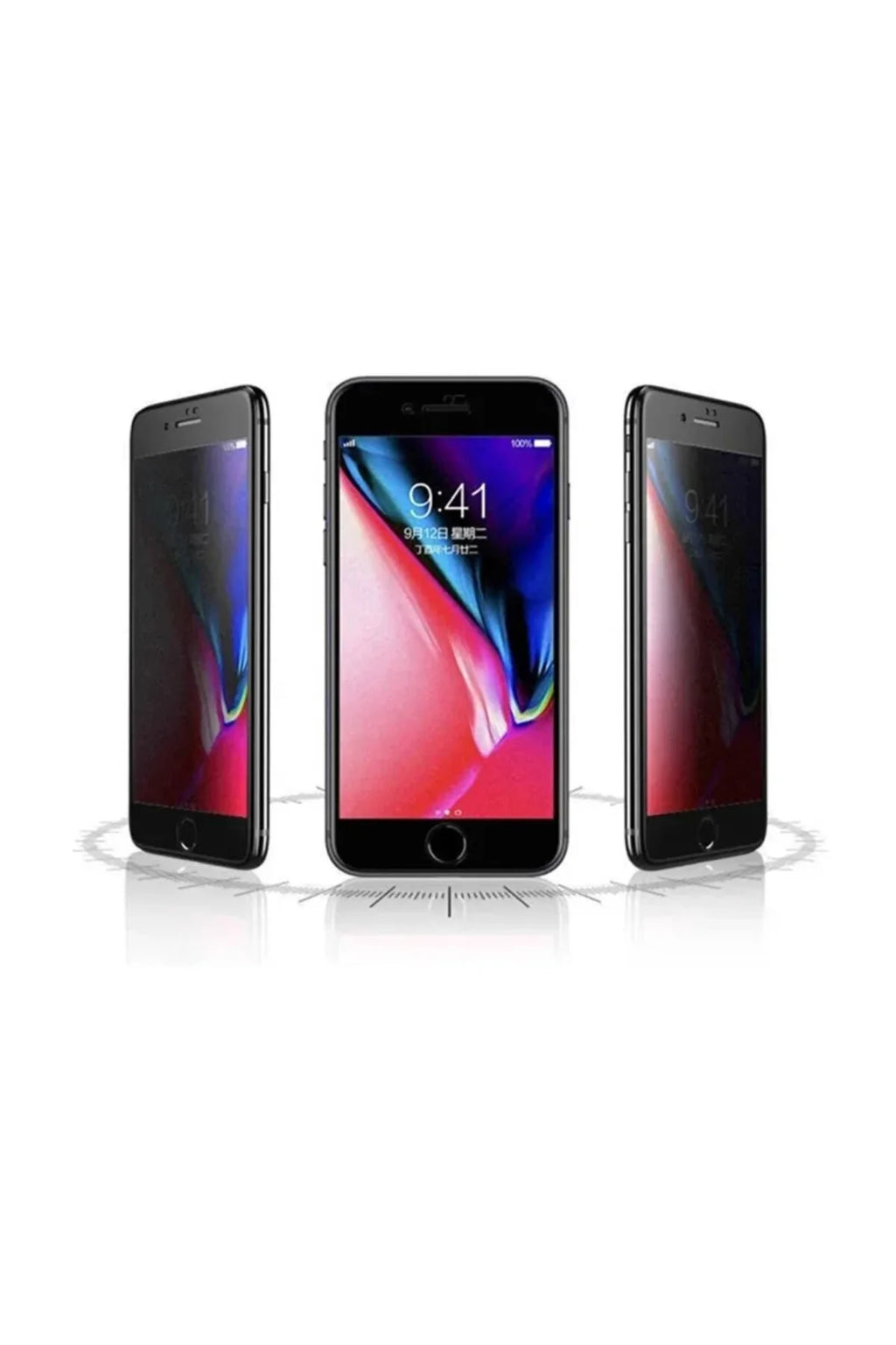 Iphone 12 Pro Max Uyumlu Hayalet Ekran Gizli Tam Kaplayan Kırılmaz Cam Seramik Ekran Koruyucu Film