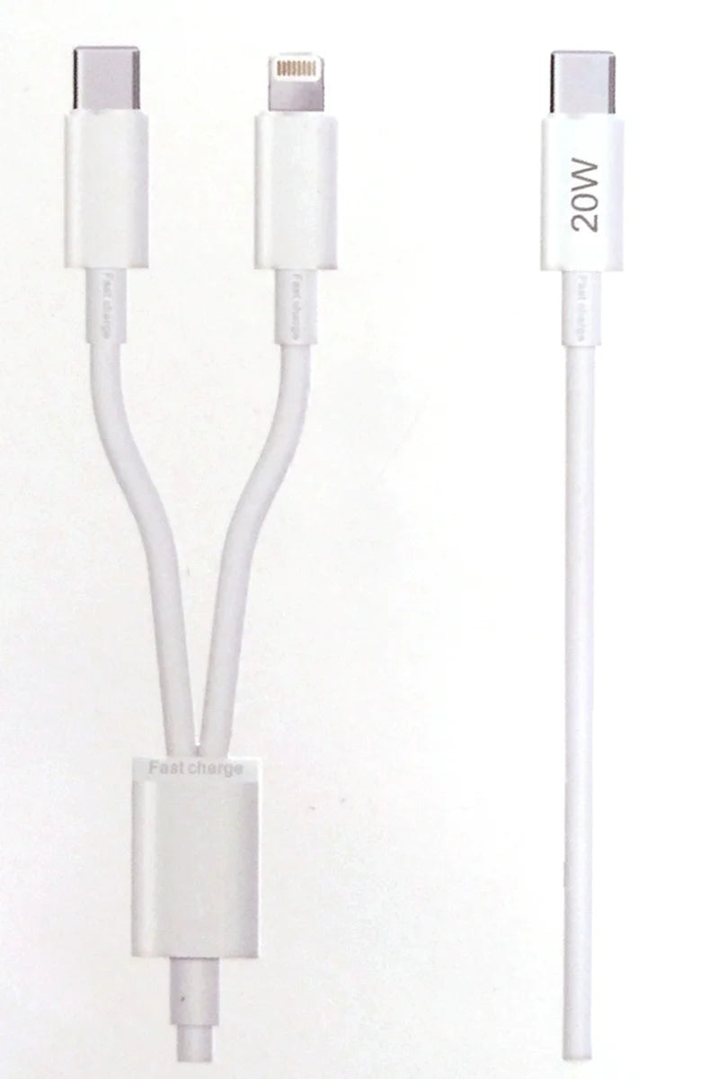 Yeni Nesil USB-C to Lightning USB-C Hızlı Şarj ve Data Kablosu 5.0A Hızlı Kablo 1 metre 20W