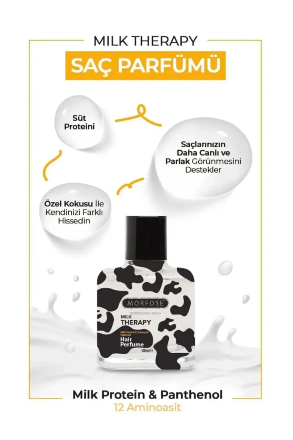 Milk Therapy Saç Parfümü 100 ML - Bakım ve Canlılık - mrfs