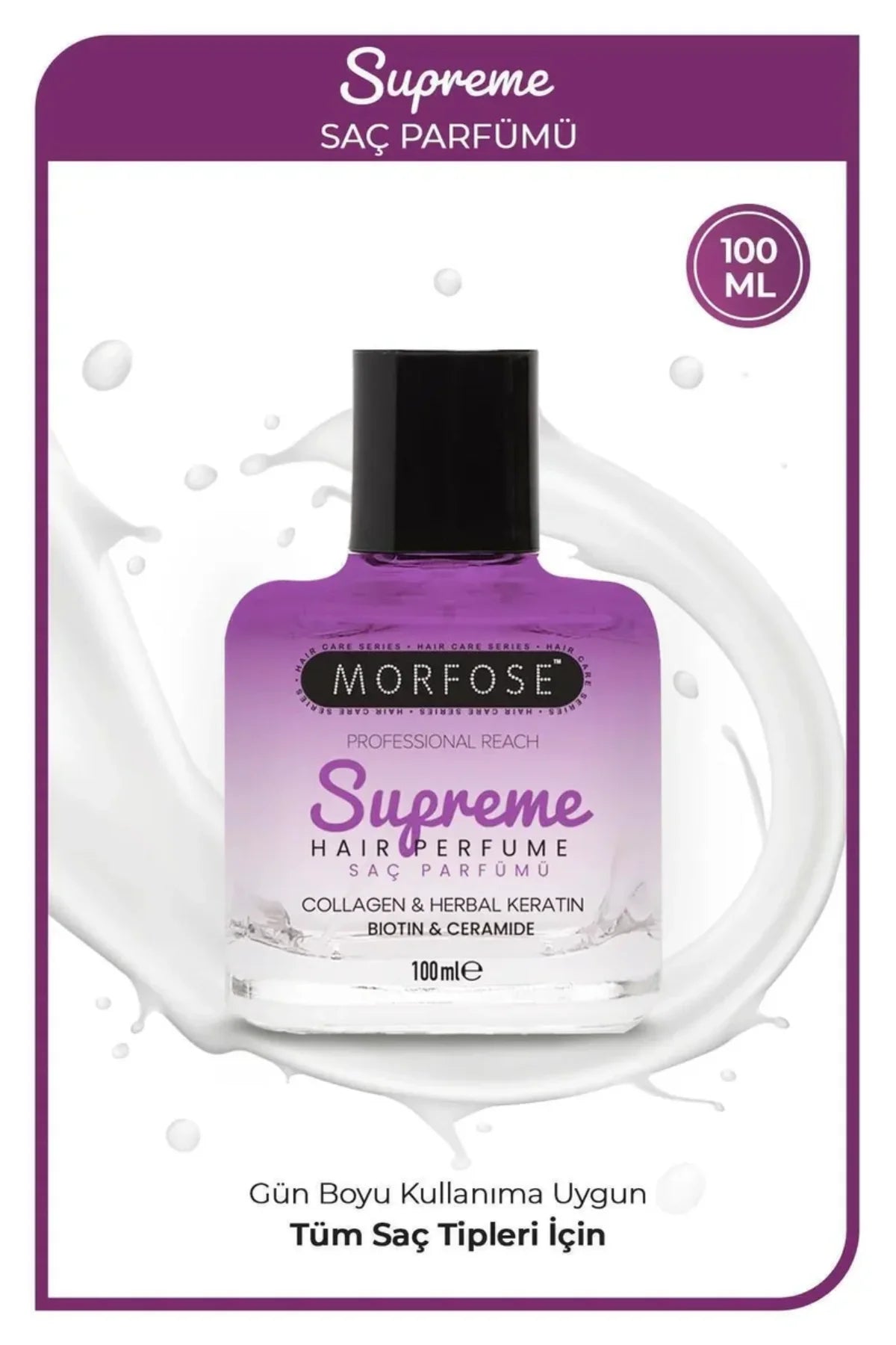 Supreme Saç Parfümü 100 ML - Mat ve Kuru Saçlar İçin - mrfs