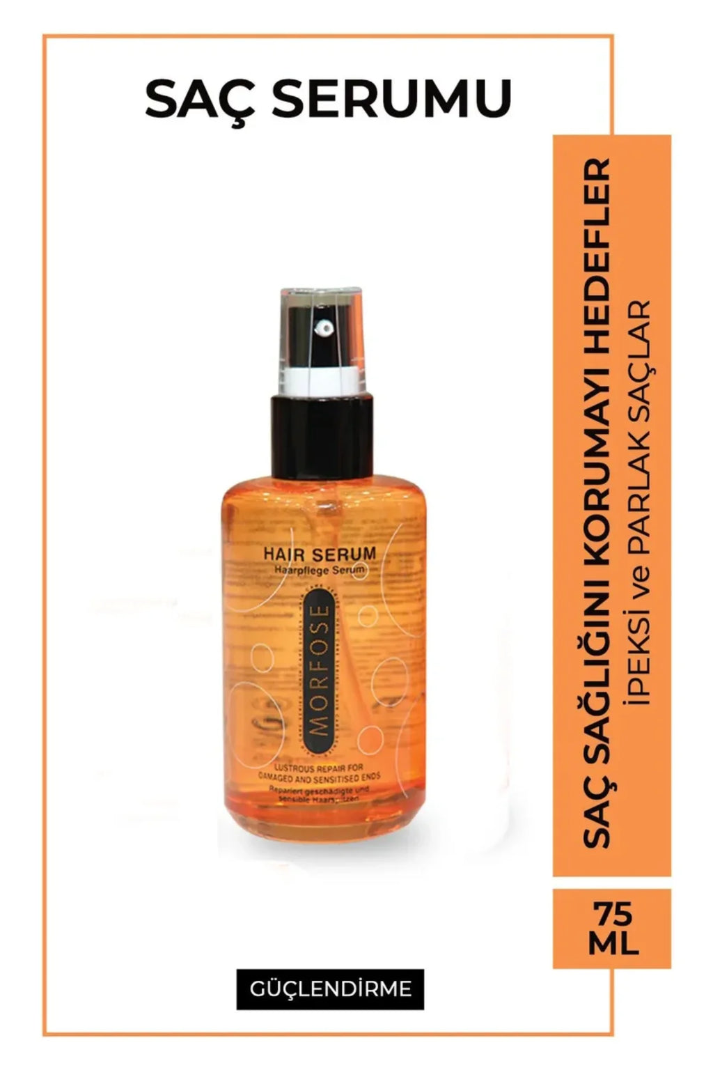 Argan Saç Serumu 75 ML - Boyalı ve Röfleli Saçlar - mrfs