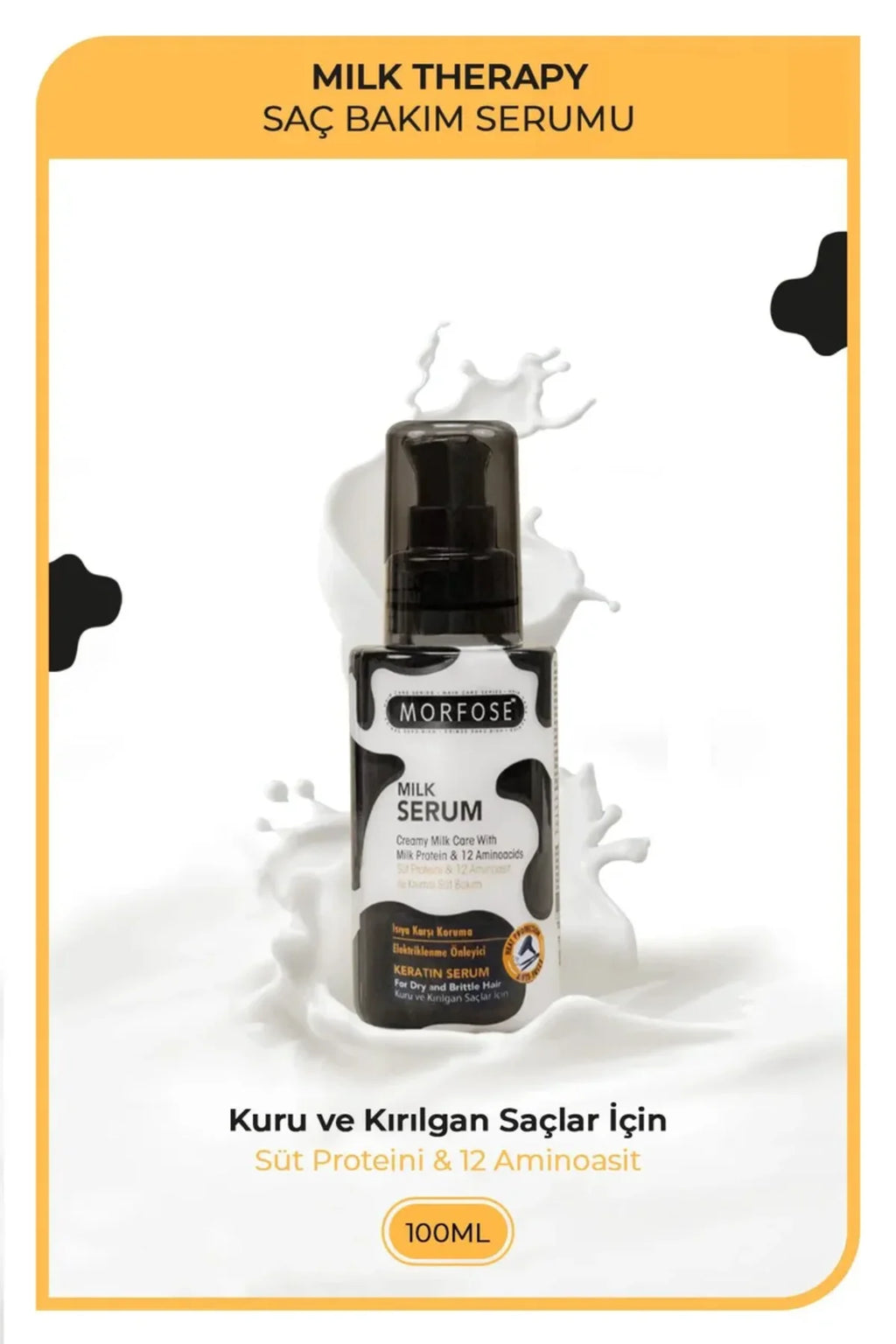 Milk Therapy Kremsi Saç Serum 100 ML - Onarıcı Bakım - mrfs