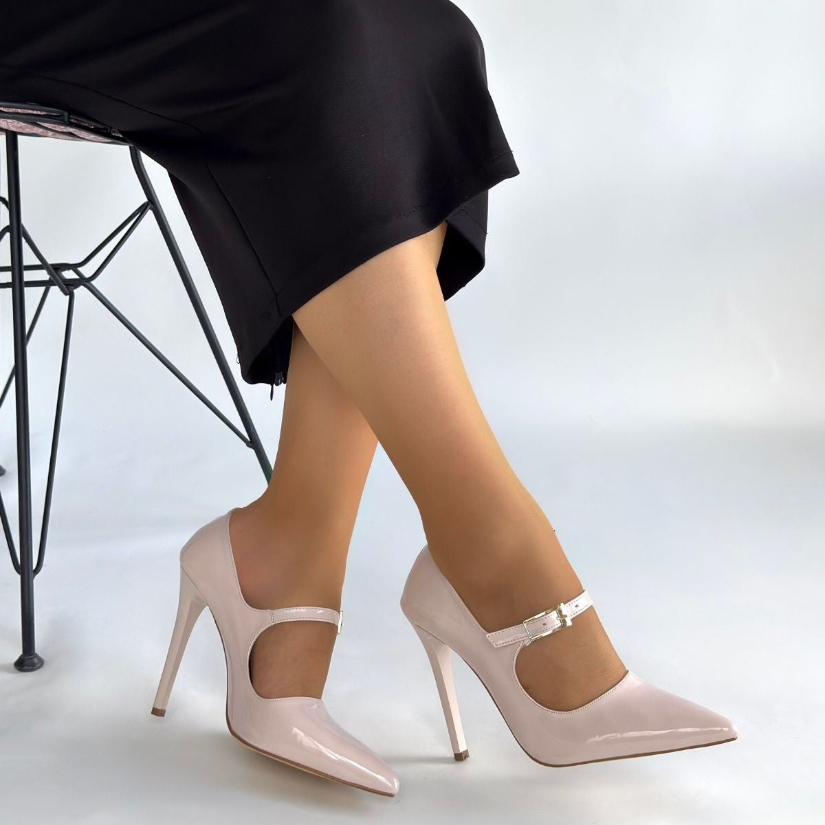 Tiej Bej Rugan Stiletto Ayakkabı